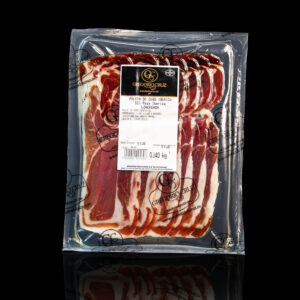 Paleta de Cebo ibérico 50% raza ibérica loncheado